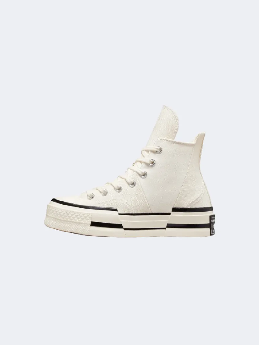 Converse Chuck 70 Plus Women Lifetsyle Shoes Egret/Black