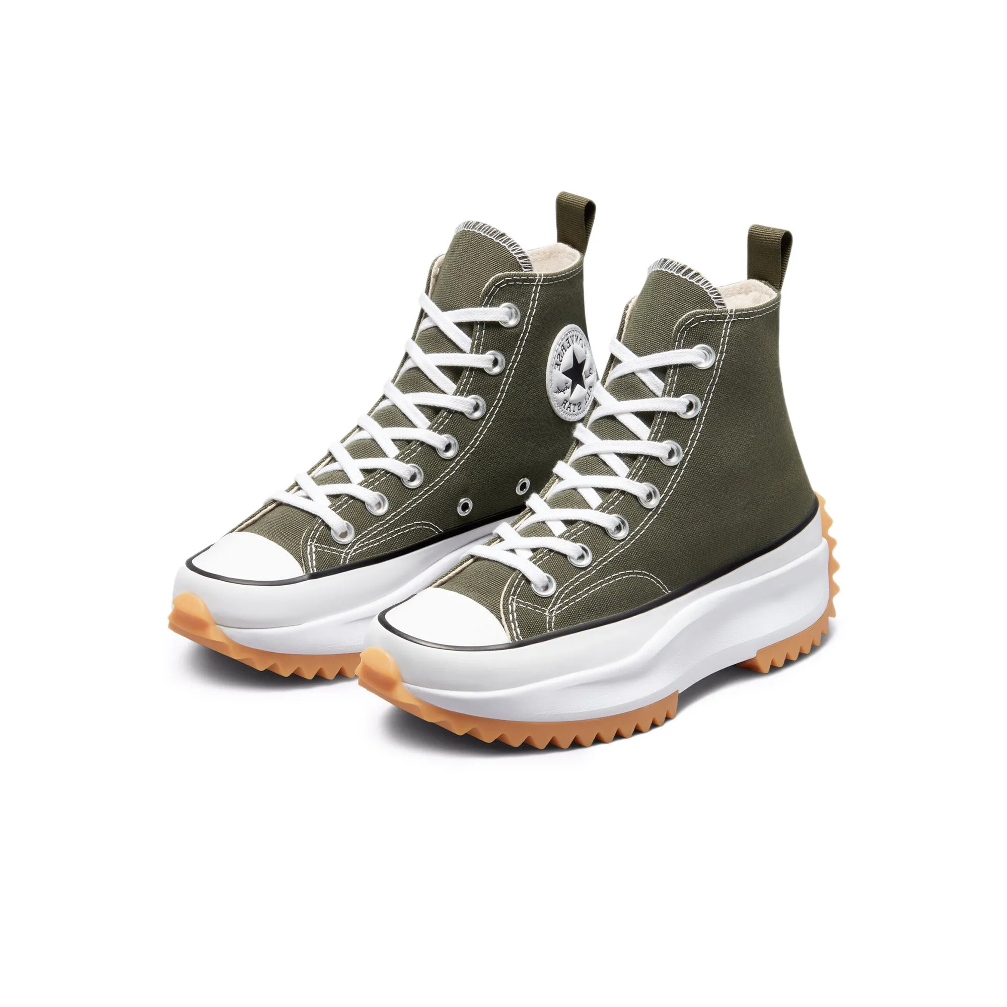 Converse Mens Run Star Hike Hi Shoes 'Cargo Khaki'