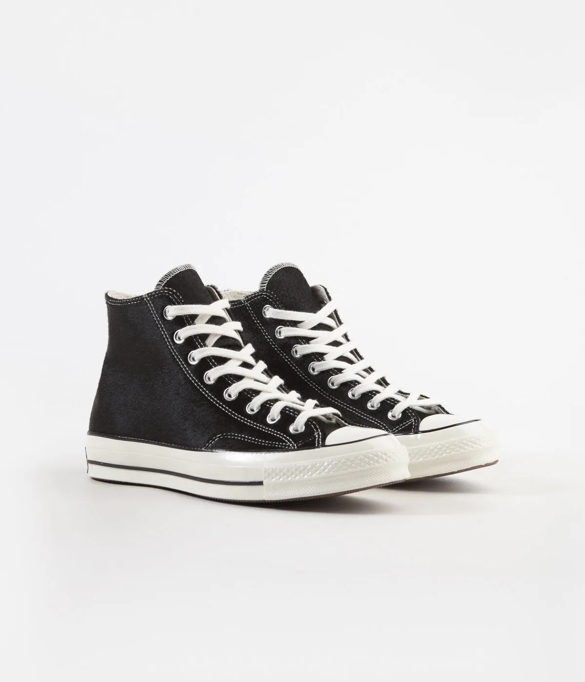 Converse Pony Pack CTAS 70's Hi Shoes - Black / Egret / Natural