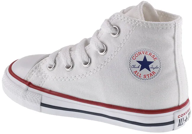 Converse Shoes Infants Chuck Taylor All Star Hi Optical White