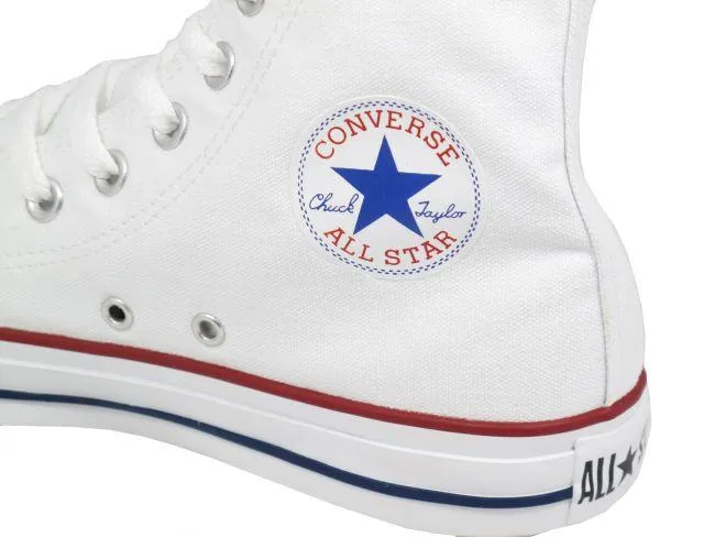 Converse Womens Shoes All Star High Optical White