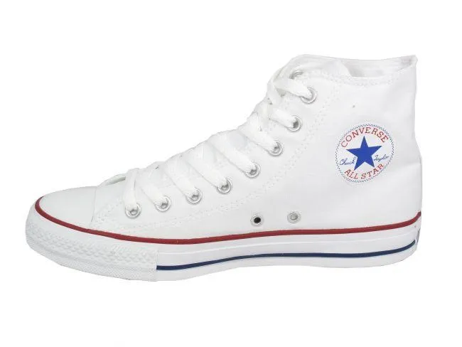 Converse Womens Shoes All Star High Optical White