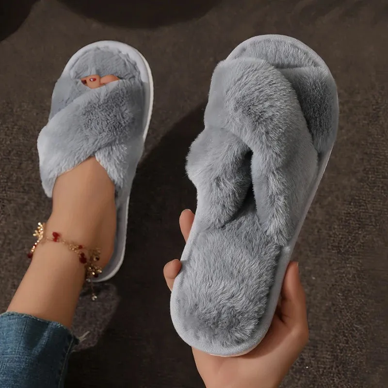 CrissCross Band Slippers