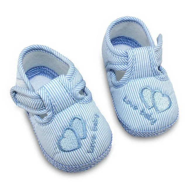 Cute Lovely Baby Shoes Toddler First Walkers Cotton Soft Sole Skid-proof Kids infant Shoes