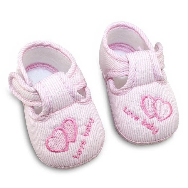 Cute Lovely Baby Shoes Toddler First Walkers Cotton Soft Sole Skid-proof Kids infant Shoes