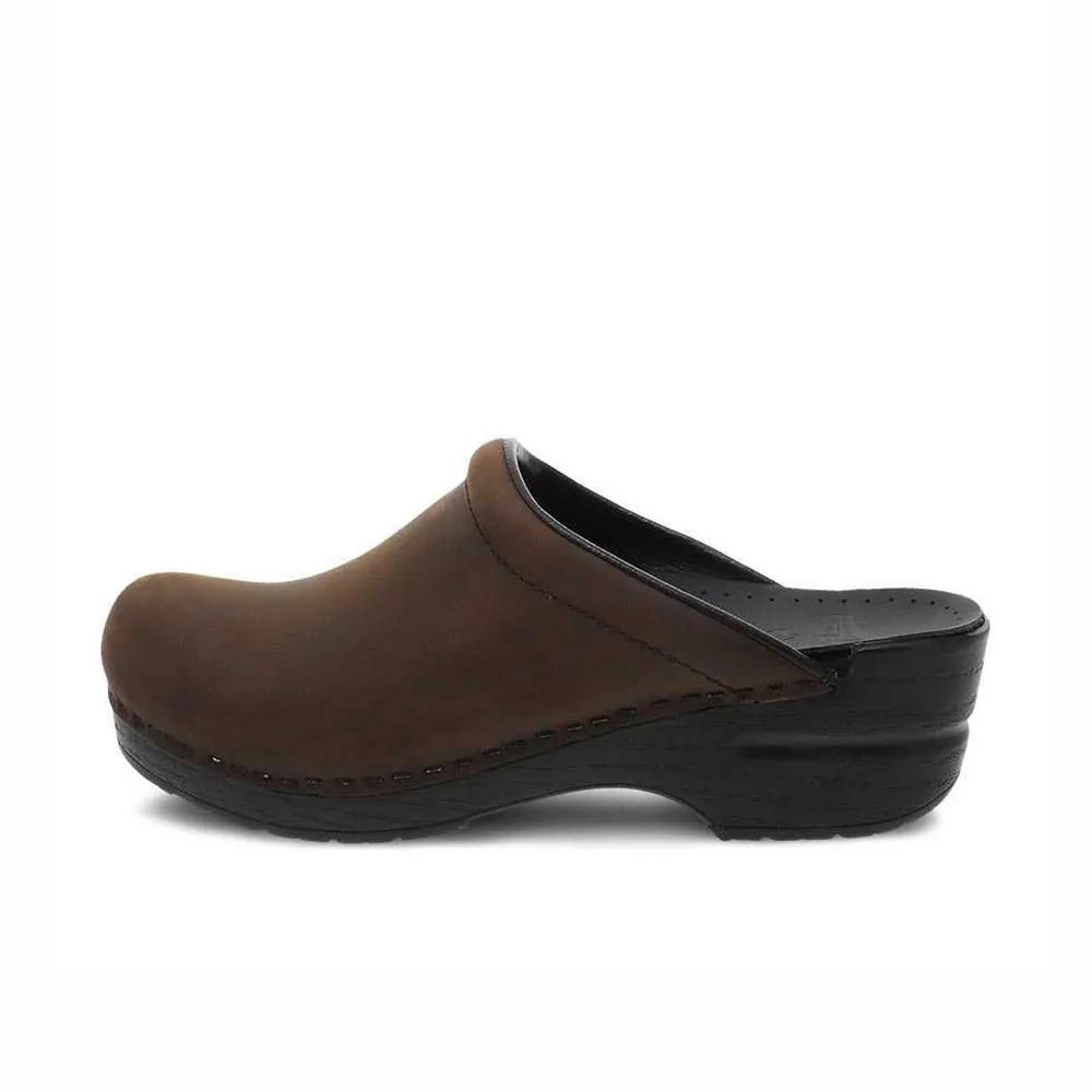 Dansko Sonja Antique Brown/Blk