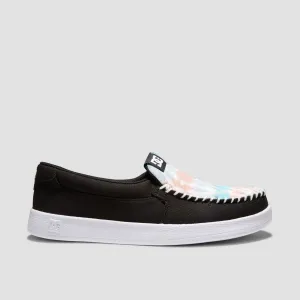 DC Villain 2 Slip-On Shoes - Black/White Print - Womens