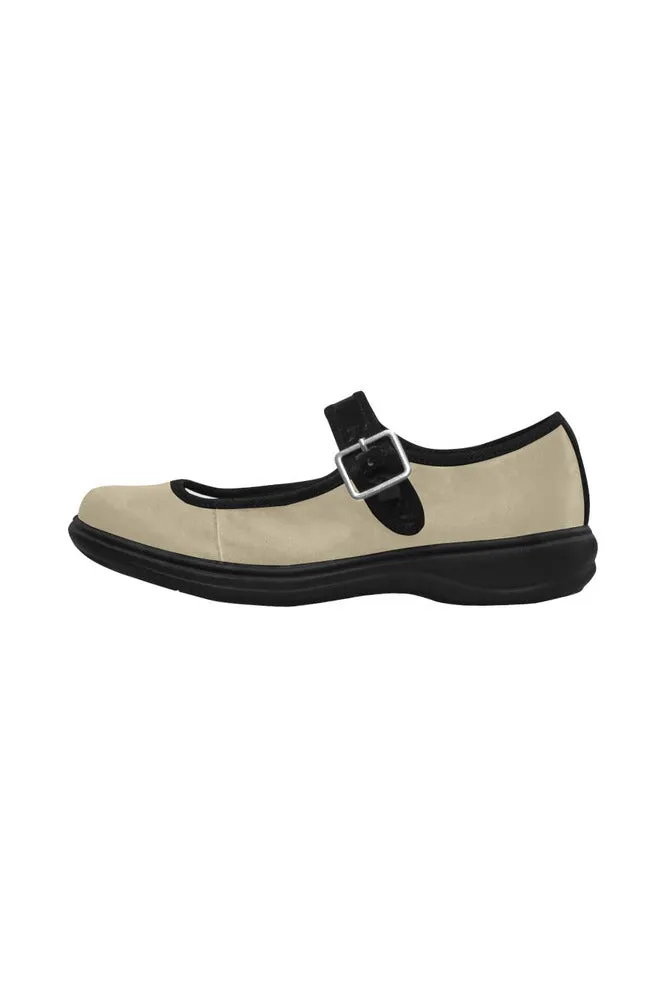 Desert Sands Mila Satin Women's Mary Jane Shoes (Model 4808)