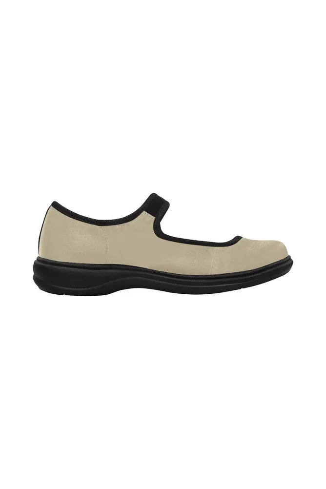 Desert Sands Mila Satin Women's Mary Jane Shoes (Model 4808)