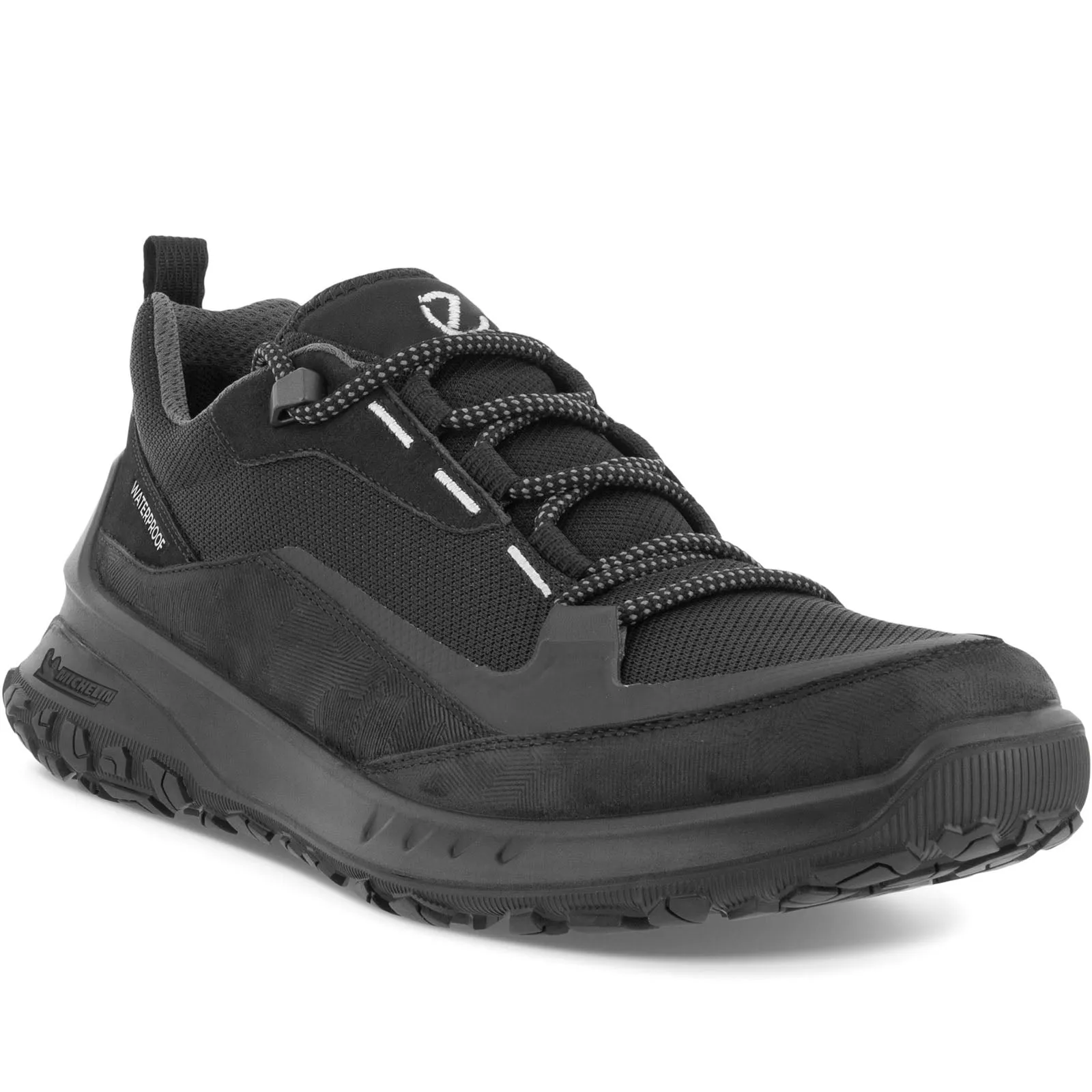 ECCO Mens ULT-TRN Waterproof Nubuck Walking Shoes