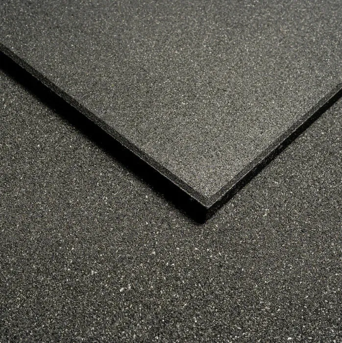 Edge Commercial-Grade Non-Toxic Compressed Rubber Floor Tiles (1m x 1m x 15mm), choose design below