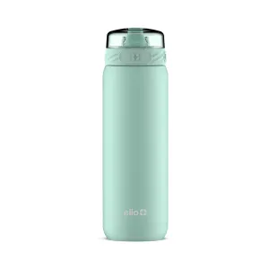 Ello stainless steel water bottle with straw leakproof and reusable