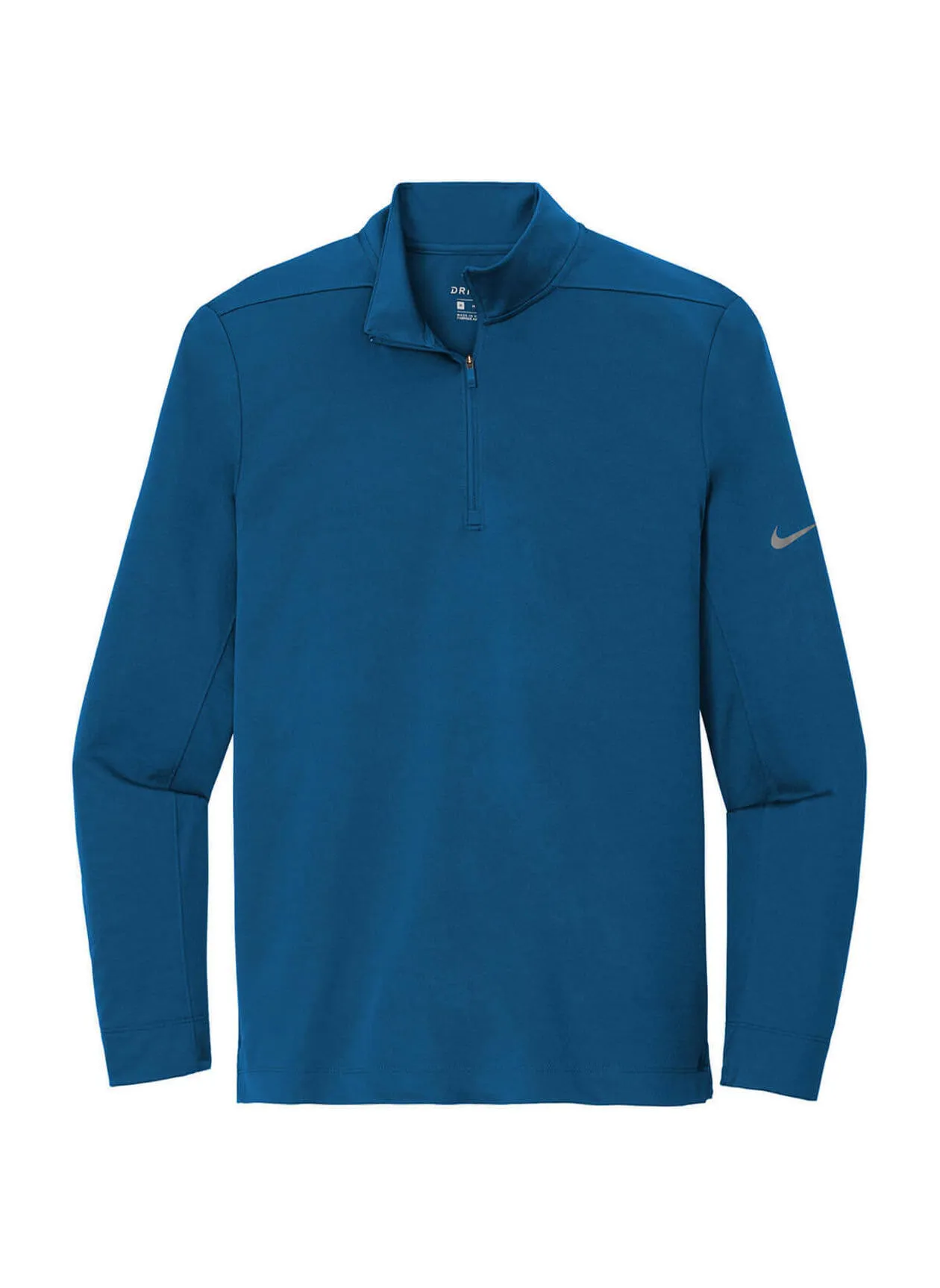 Embroidered Quarter Zip | Nike Men&#x27;s Dry Half-Zip Gym Blue 