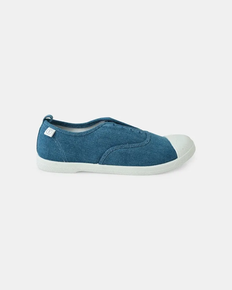 Euro Canvas Plimsole - Denim