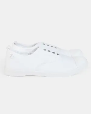 Euro Canvas Plimsole - White