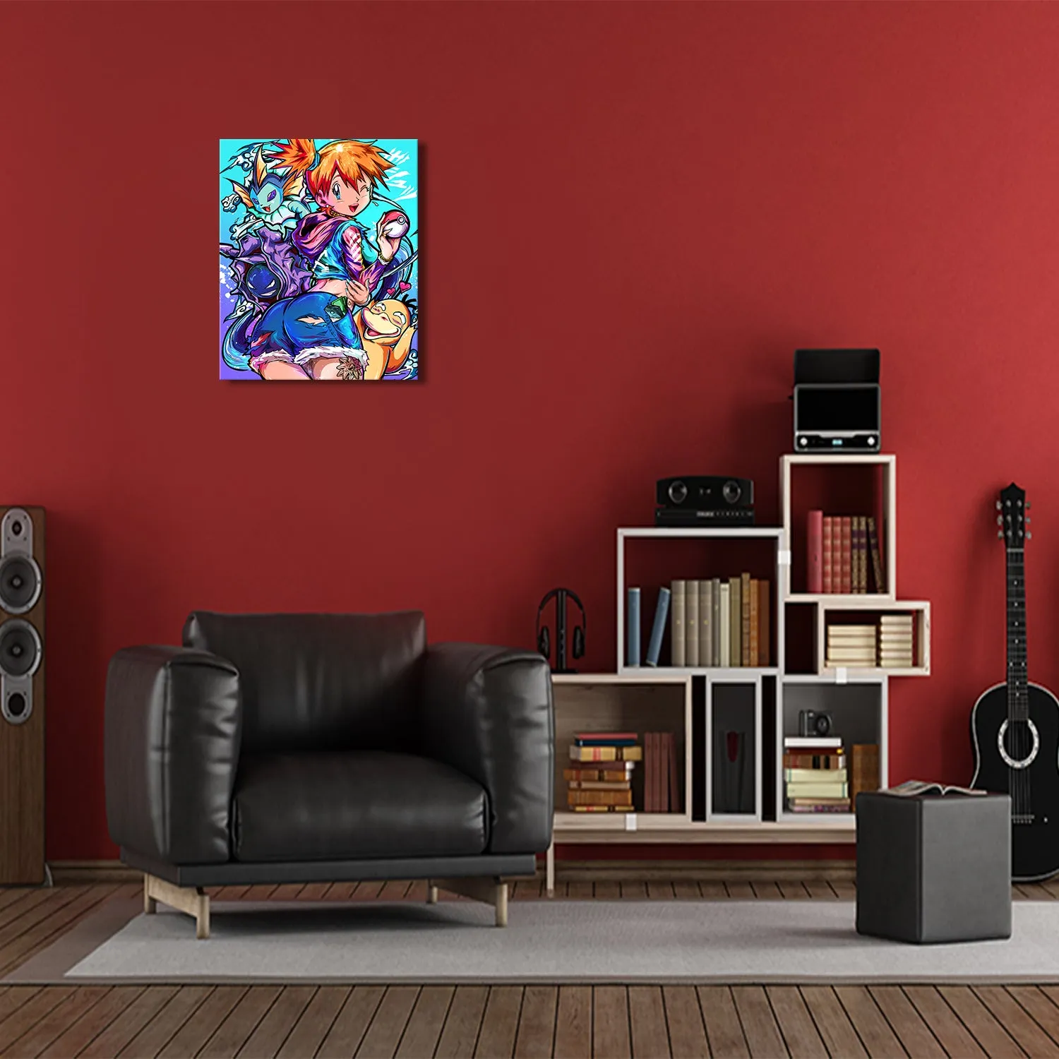 Female Gym Leader Canvas Wall Art