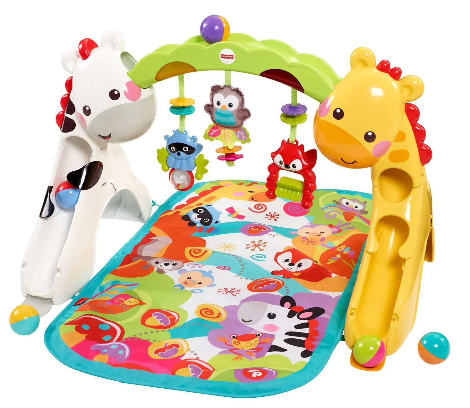 Fisher-Price Newborn-to-Toddler Play Gym, Rainforest