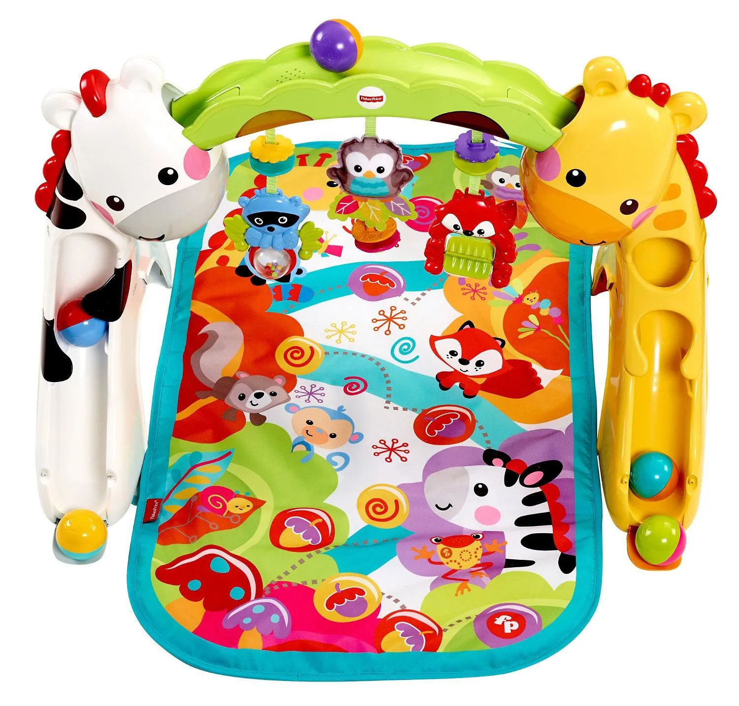 Fisher-Price Newborn-to-Toddler Play Gym, Rainforest