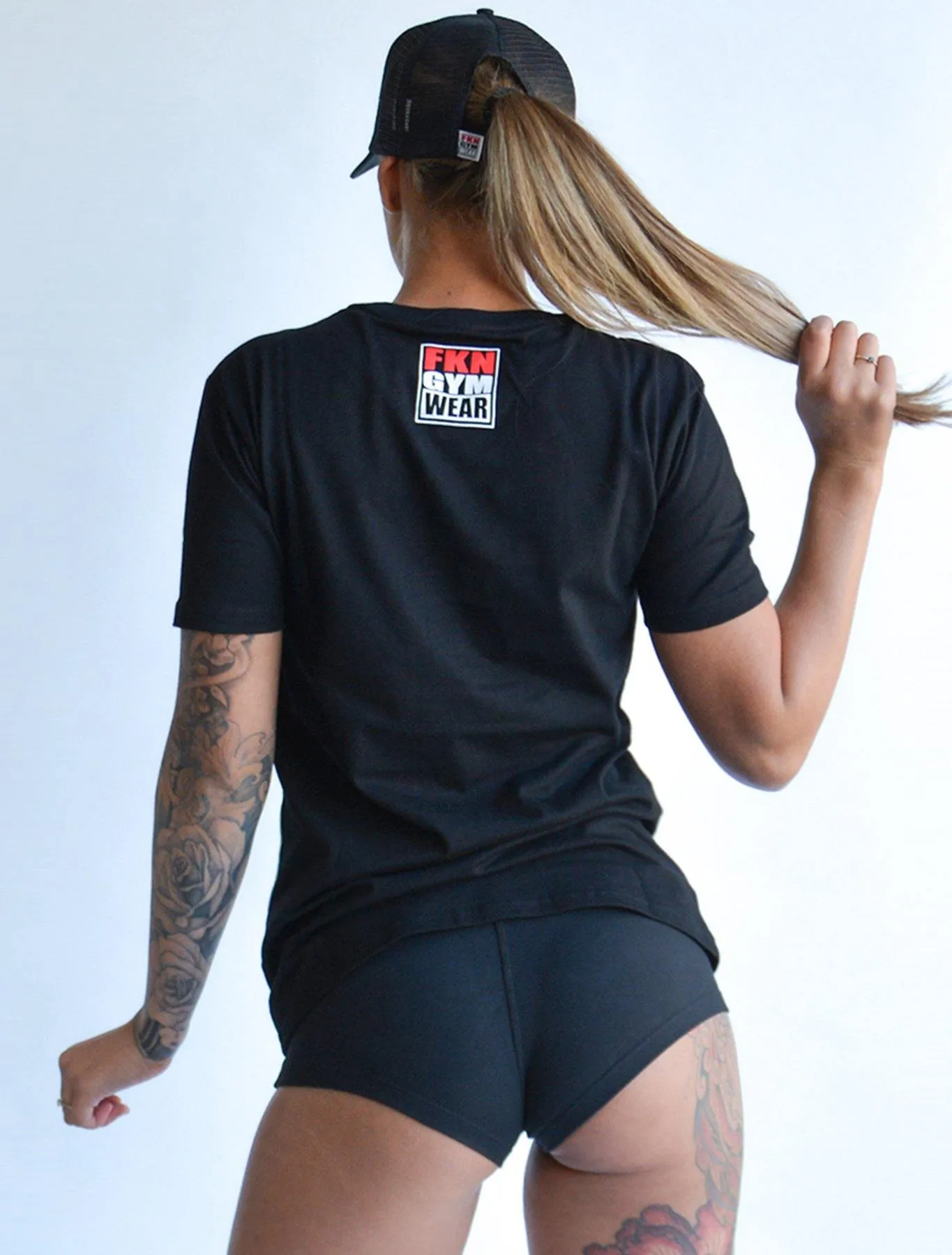 FKNLIFT | Women's Gym T-Shirt | Black