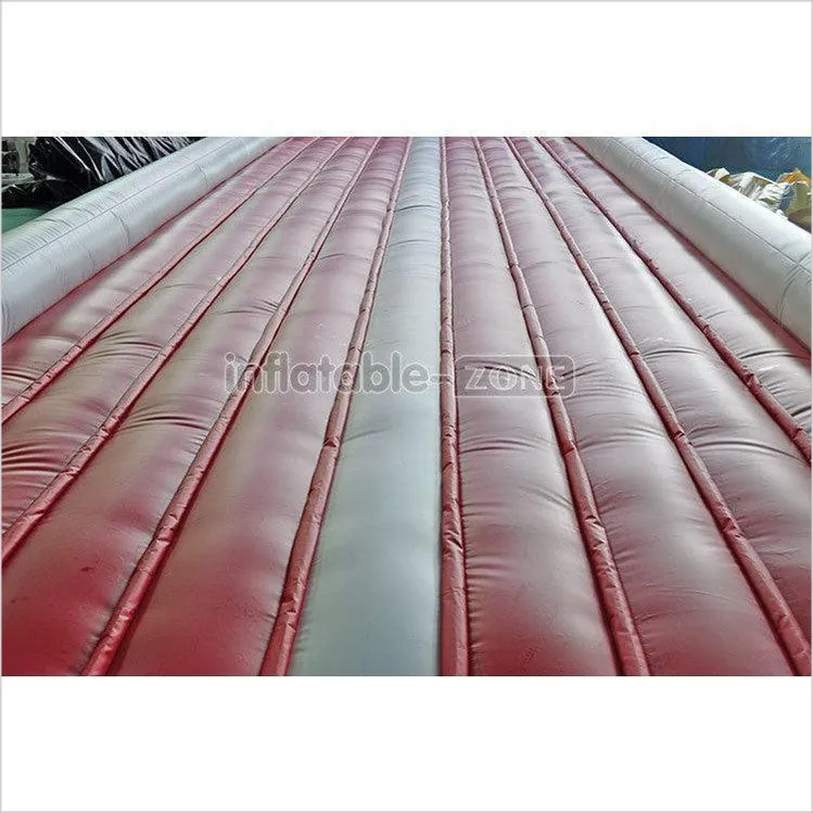 Flat Inflatable Gym Tumble Track Air Sealed Material Gym Mats