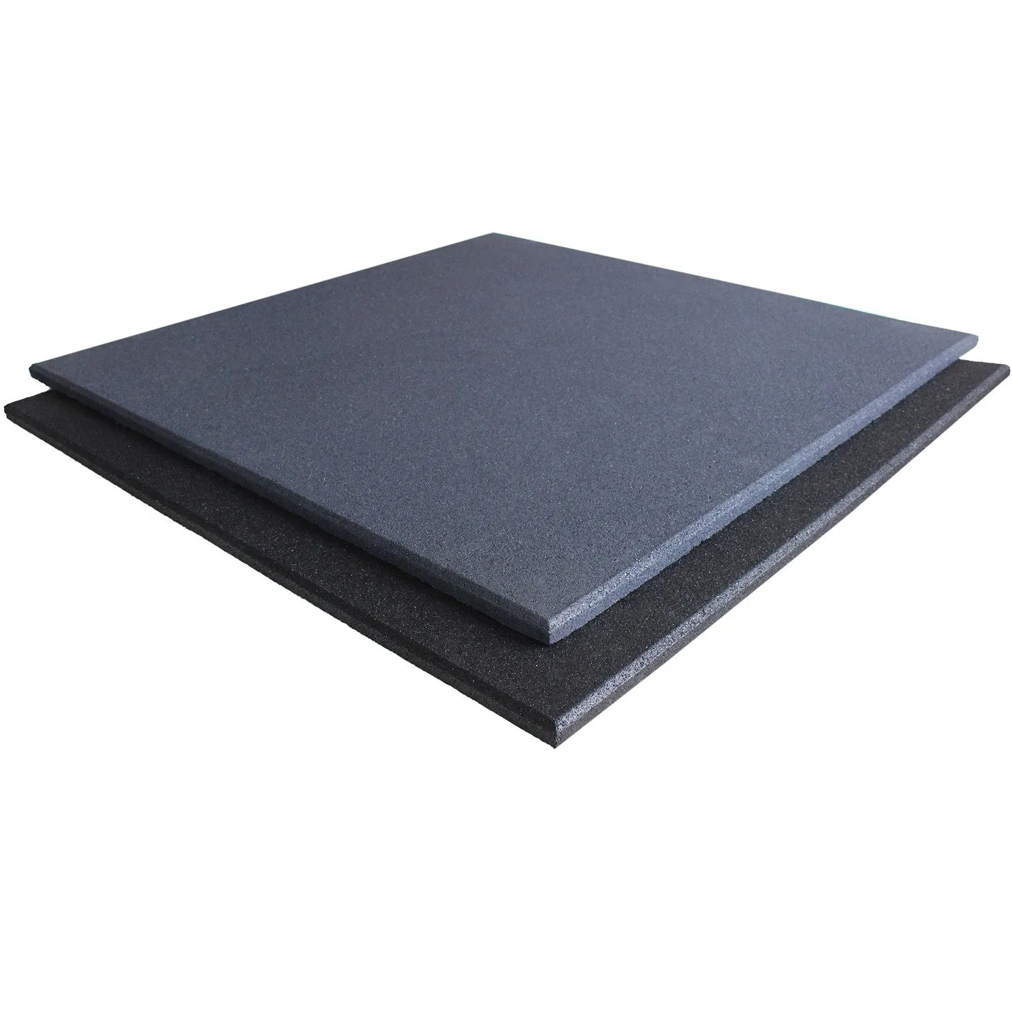 Flatline Pro Grey Rubber Gym Flooring 1m x 1m x 20mm from Cannons UK