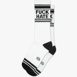 Fuck Hate Gym Socks