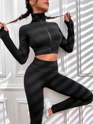 Gym Bunny Black 3 Piece Gym Set