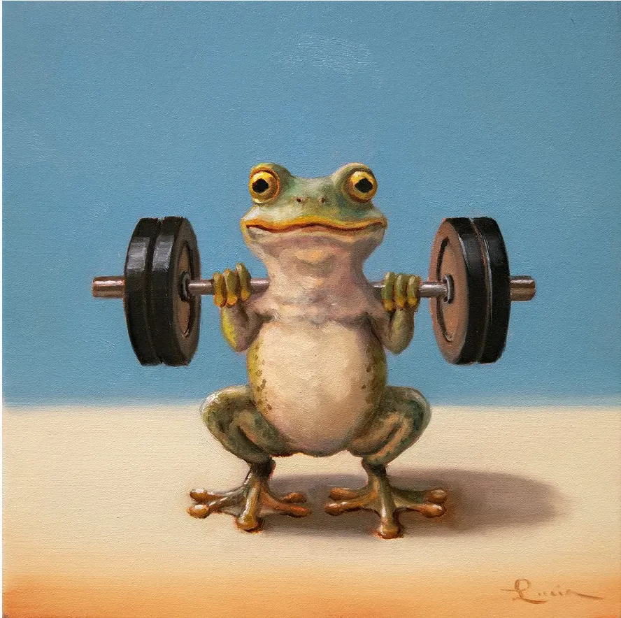 Gym Frog - Back Squat