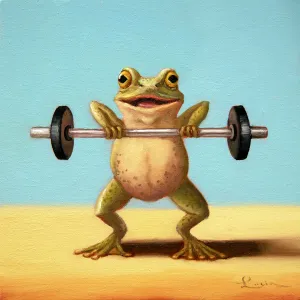 Gym Frog - Upright Row