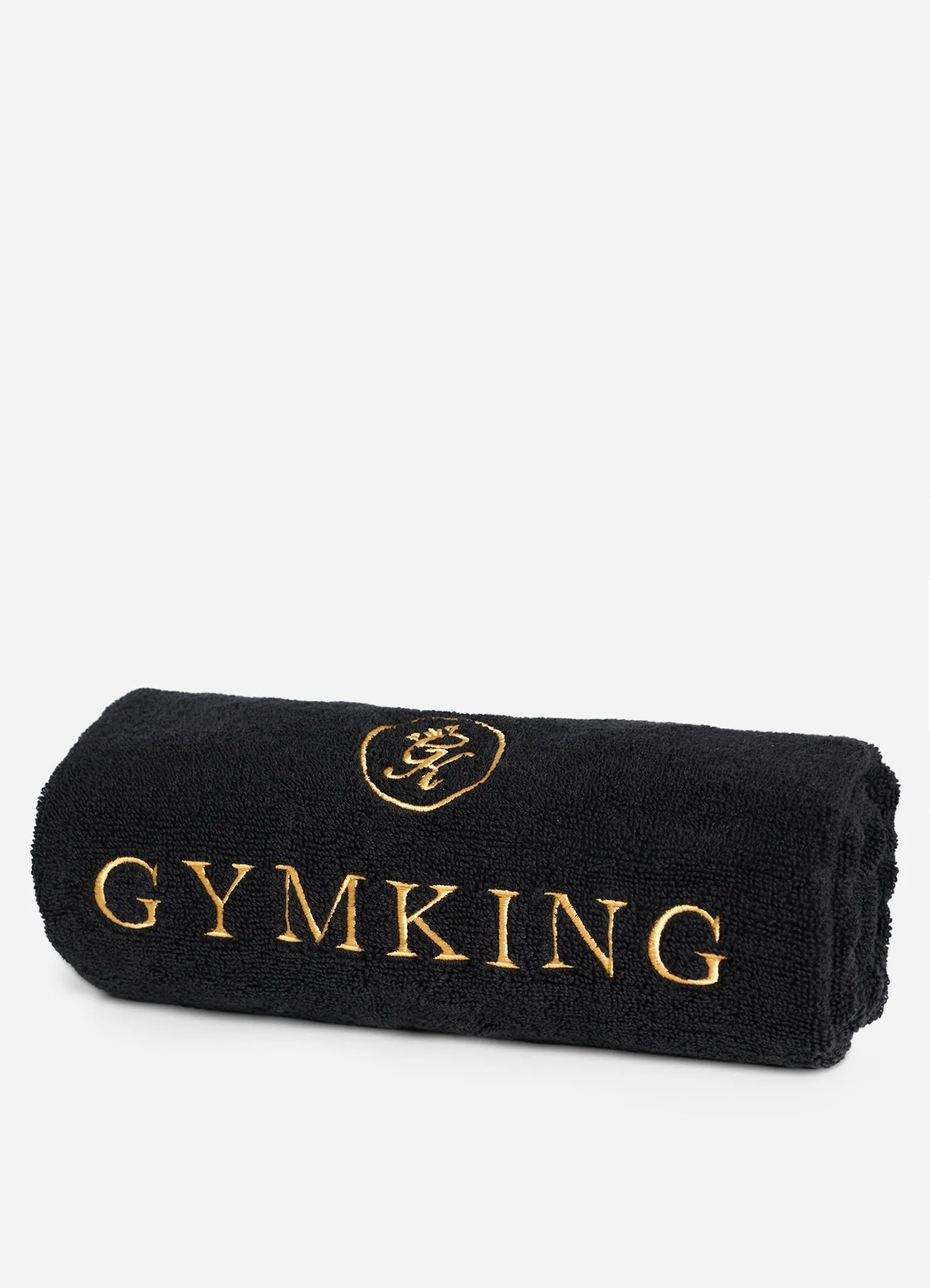 Gym King Gym Towel - Black/Gold