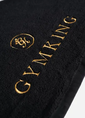 Gym King Gym Towel - Black/Gold