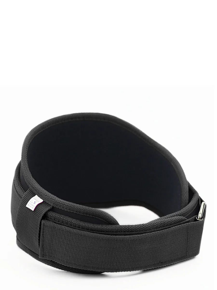 Gym Weight Lifting Belt - Black