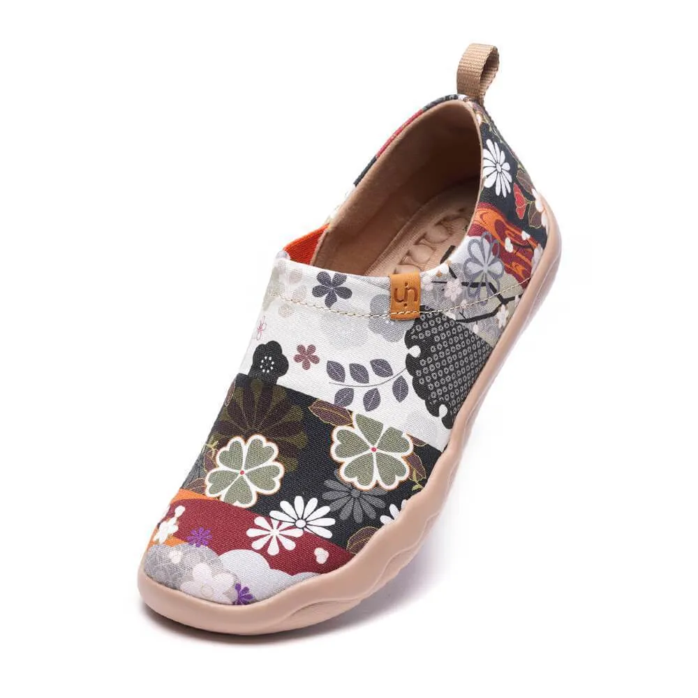 HANA Art Painted Women Slip-on Loafers