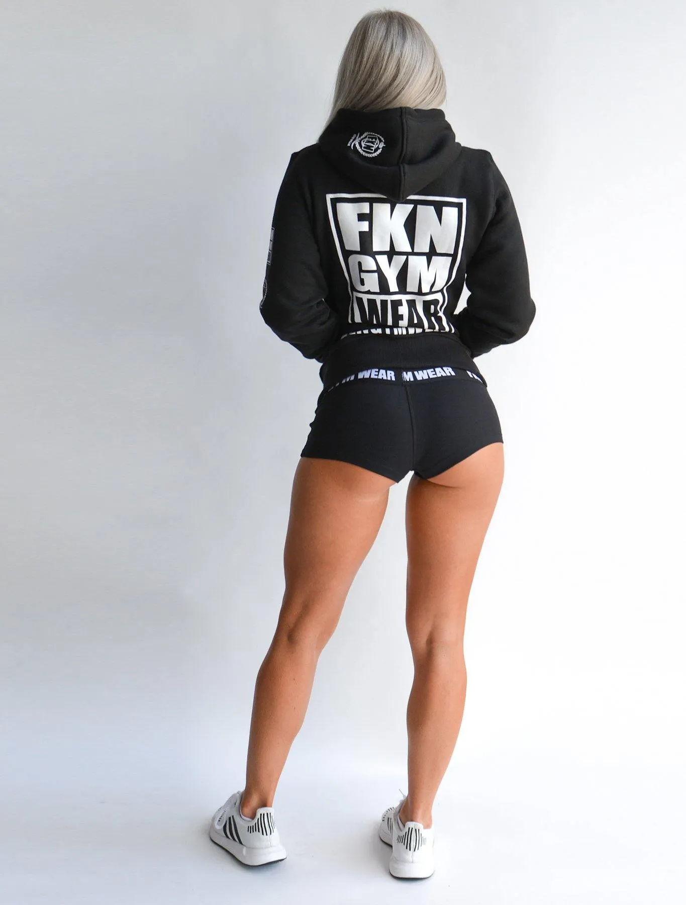 Heist | Women's Gym Hoodie | Black