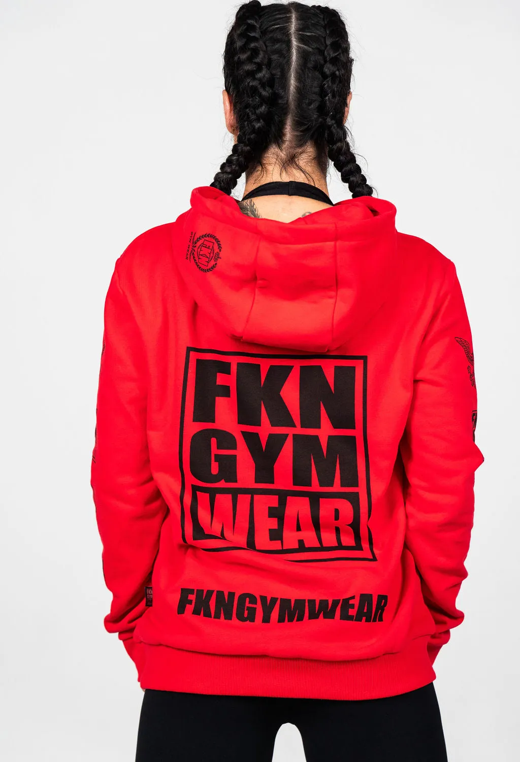 Heist | Women's Gym Hoodie | Red