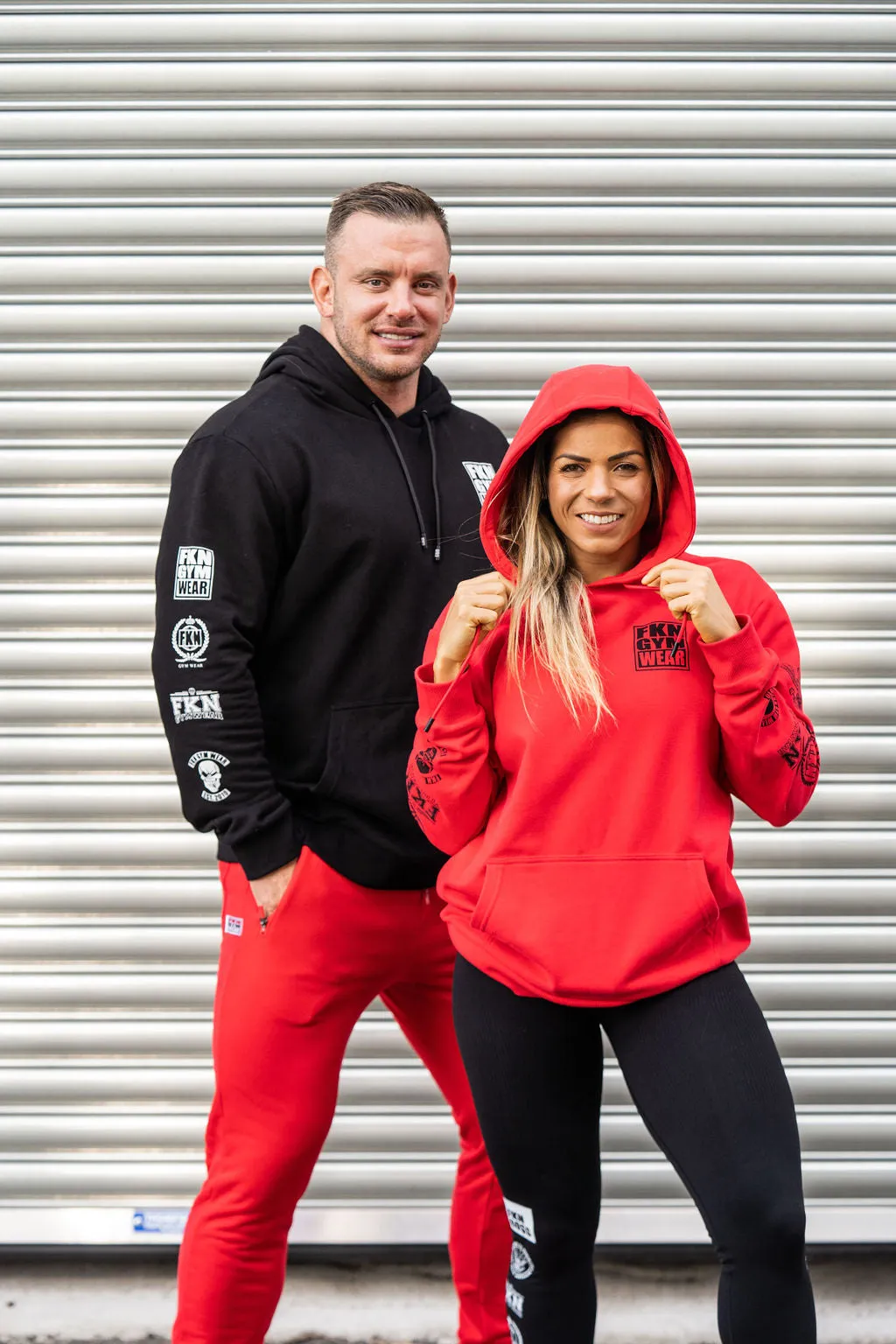 Heist | Women's Gym Hoodie | Red