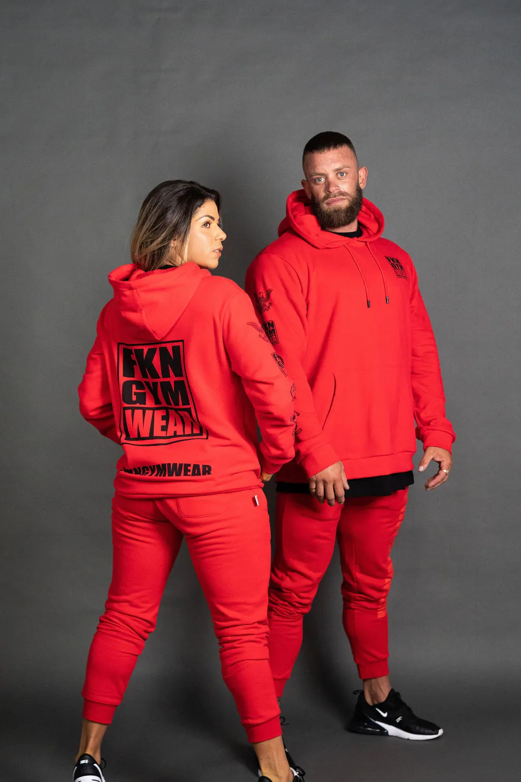 Heist | Women's Gym Hoodie | Red