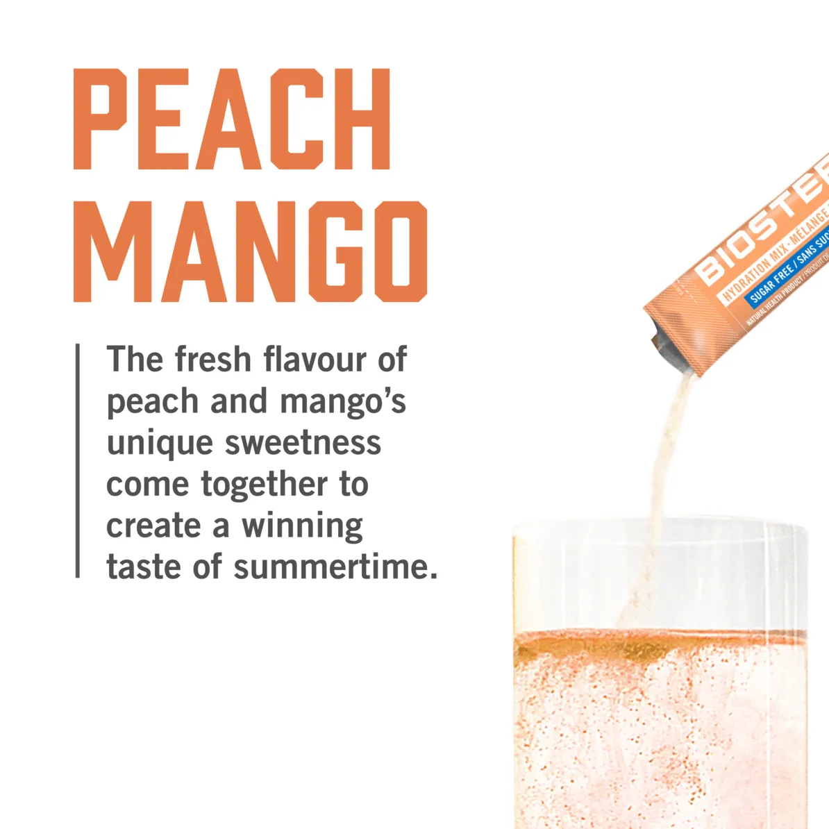 HYDRATION MIX / Peach Mango - 12 Servings