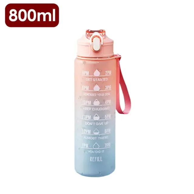 Hydration Progress Marker Water Bottle