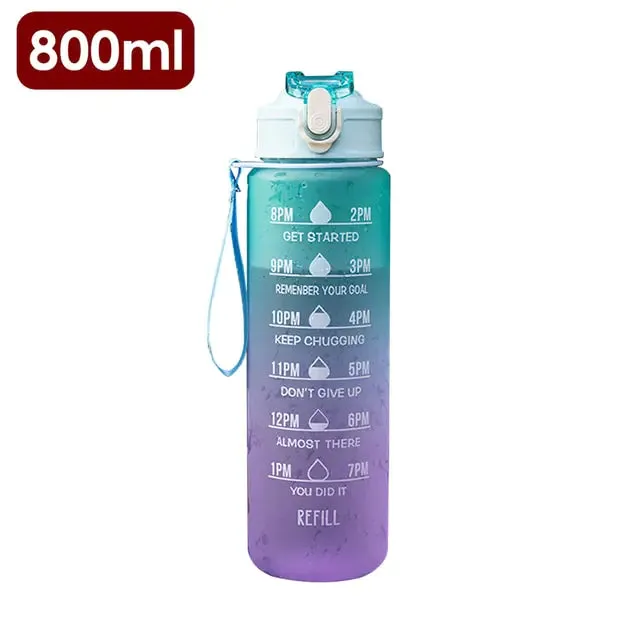 Hydration Progress Marker Water Bottle