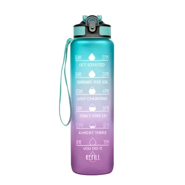 Hydration Progress Marker Water Bottle