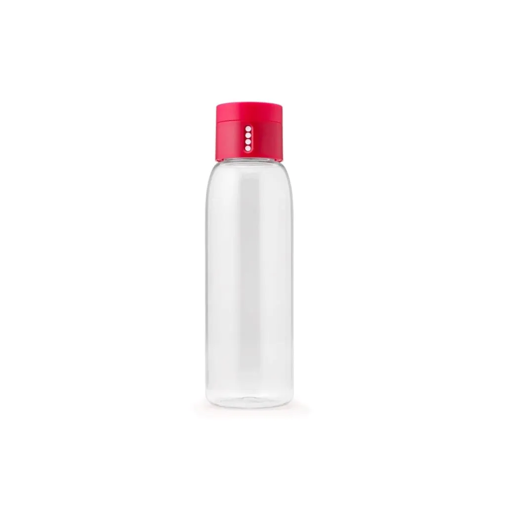 Hydration Track Water Bottle 600ml Pink