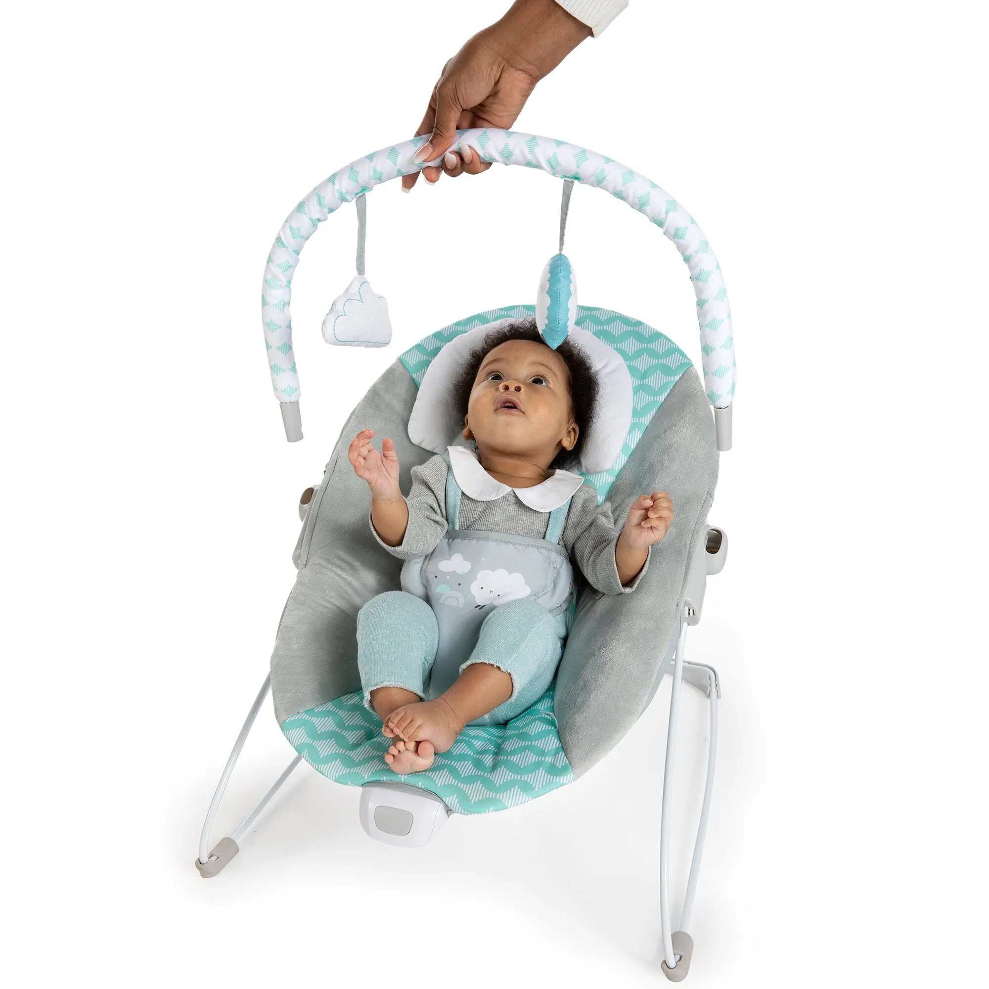 inGenuity - Ity Bouncity Bounce Vibrating Deluxe Bouncer Goji