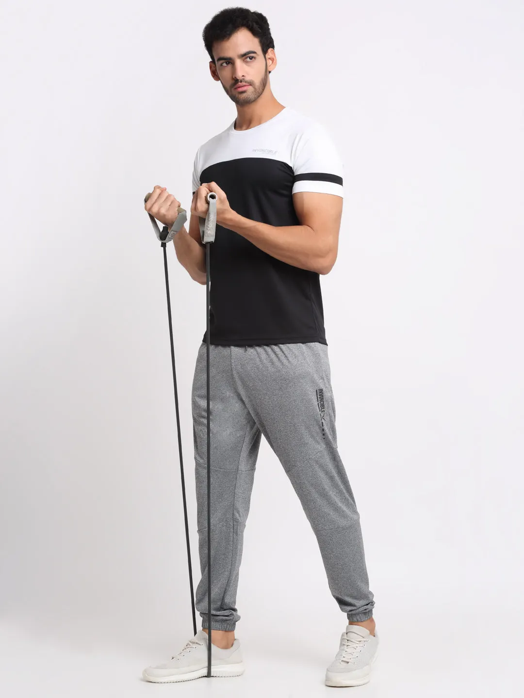 Invincible Men's Melange Training Jogger