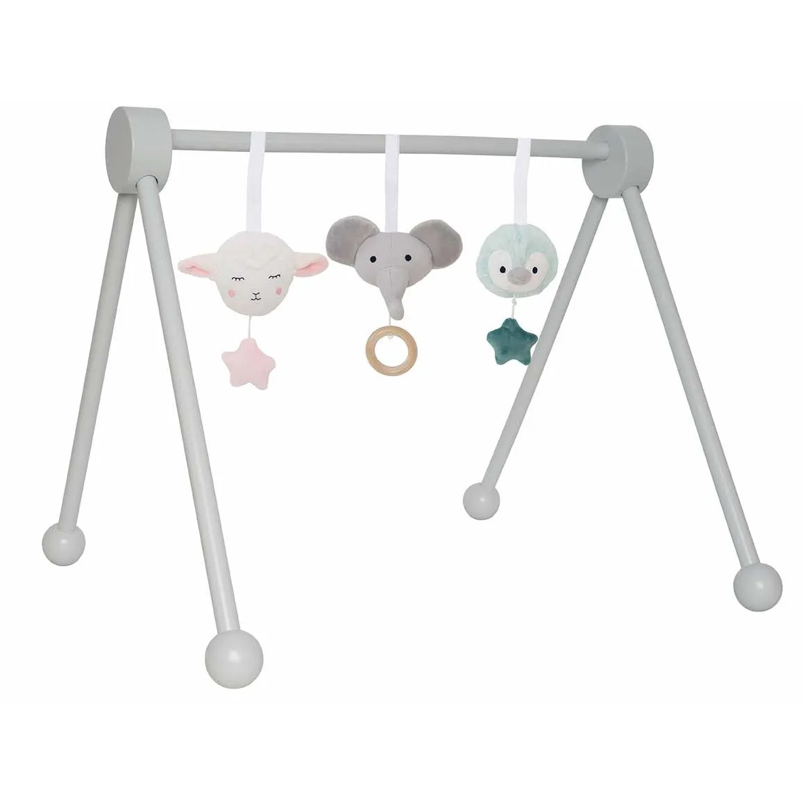 Jabadabado Baby Play Gym Grey Wooden