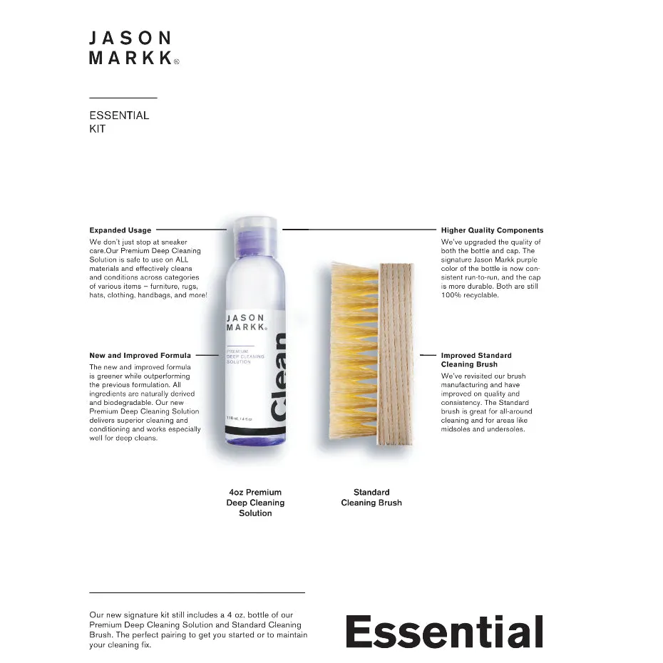 Jason Markk Cleaning Kit   Repel Shoe Spray Set