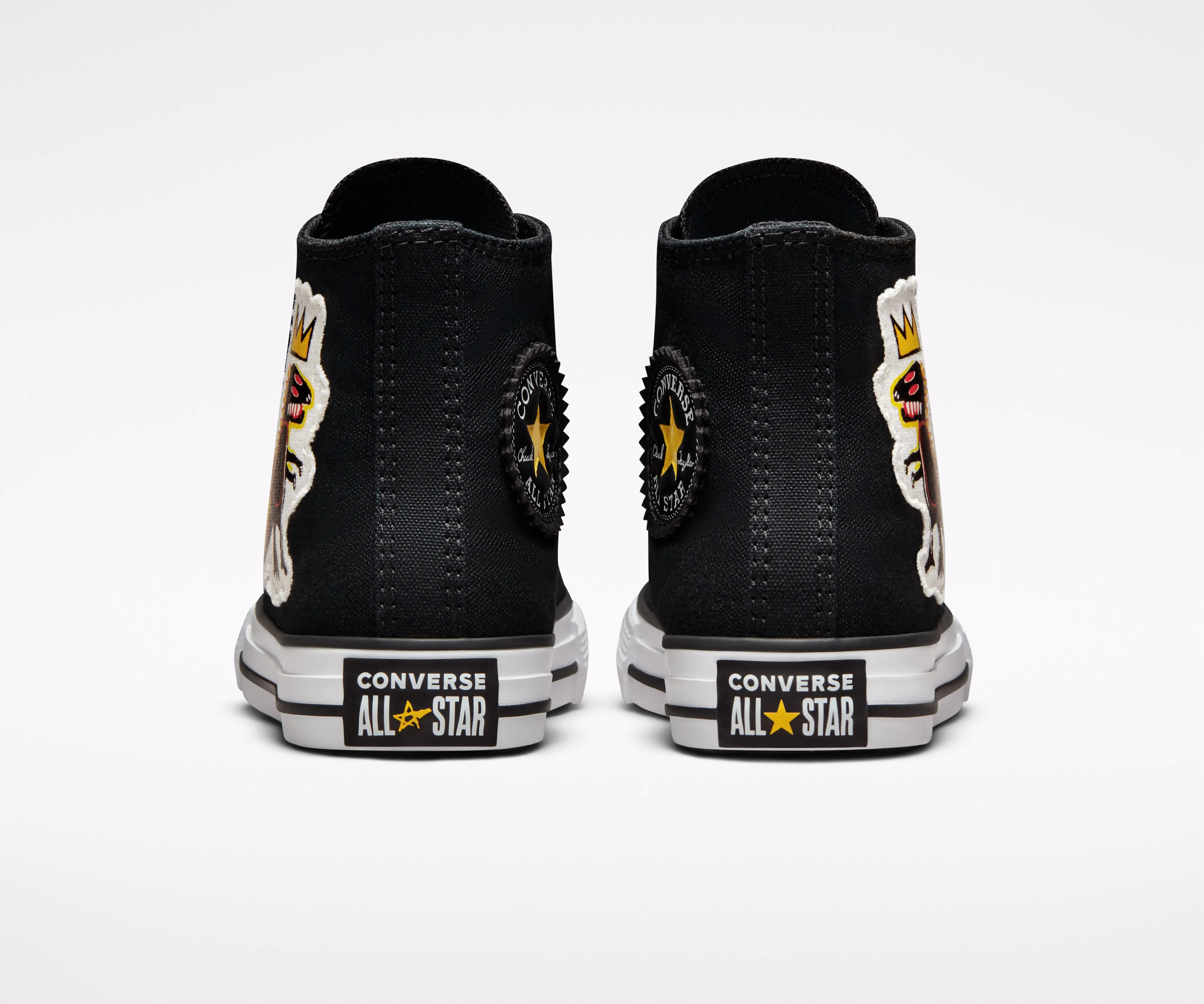 Jean-Michel Basquiat x Converse All-Star High Top Preschool Pez Dispenser Dinosaur