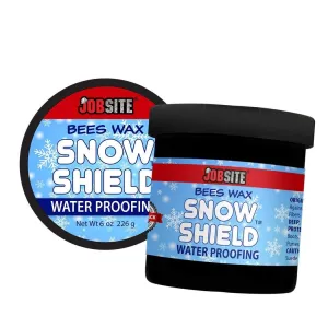 JobSite Snow Shield Waterproof Beeswax - Original Formula - Leather Protector - 6 oz