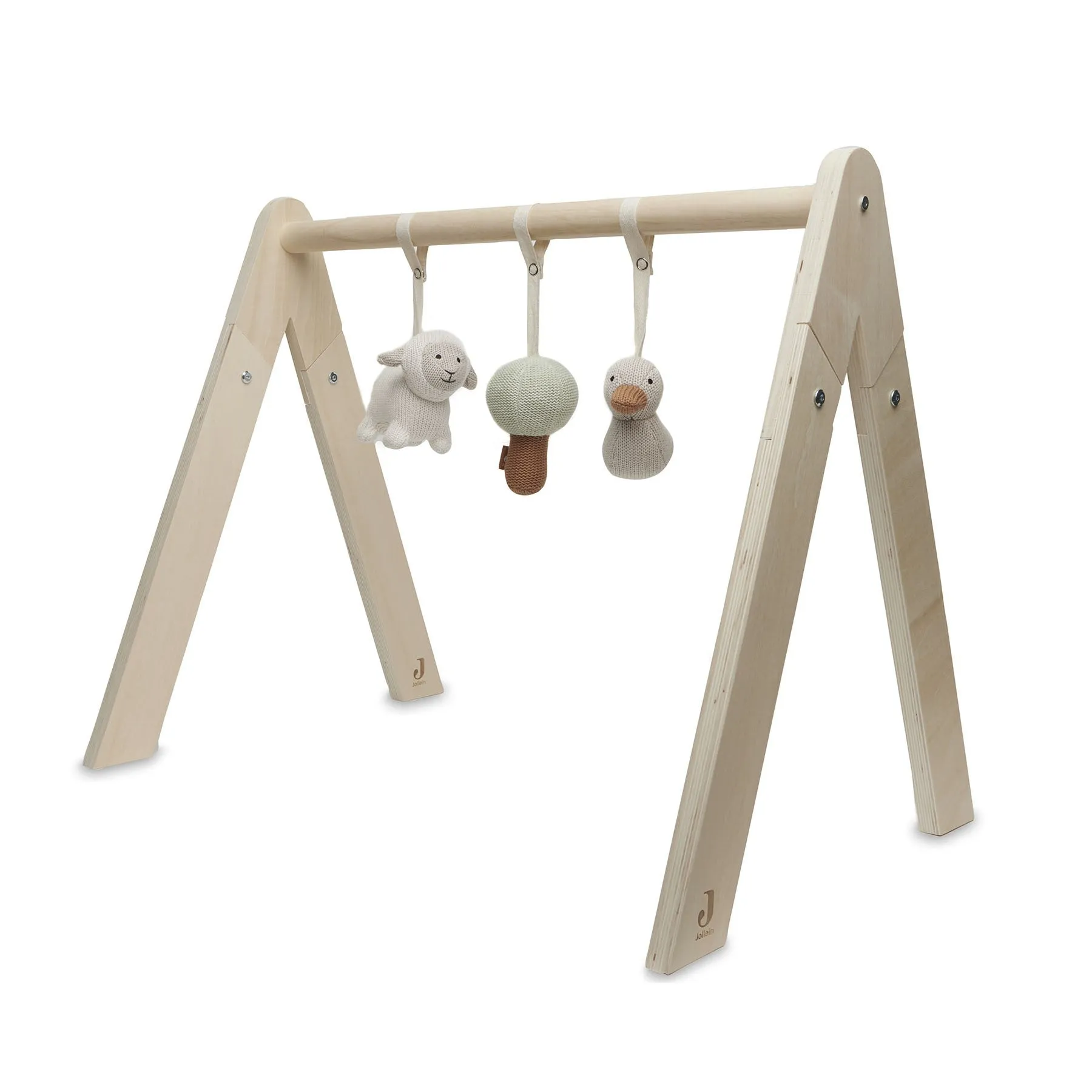 Jollein set 4 baby gym toys | Lamb