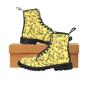 Key Lime Star Boots for Women (Black)